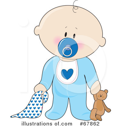 Royalty-Free (RF) Baby Clipart Illustration by Maria Bell - Stock Sample #67862