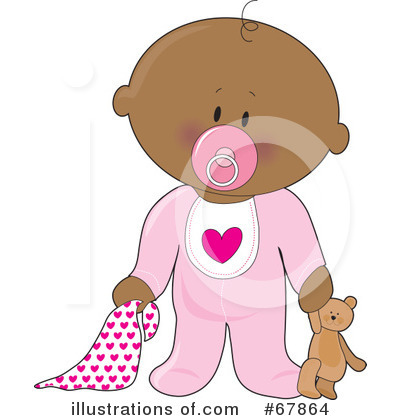 Royalty-Free (RF) Baby Clipart Illustration by Maria Bell - Stock Sample #67864