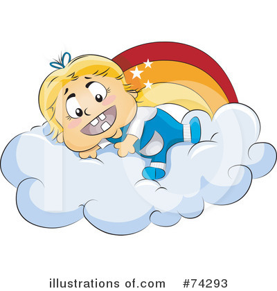Royalty-Free (RF) Baby Clipart Illustration by BNP Design Studio - Stock Sample #74293