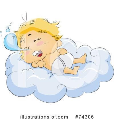 Royalty-Free (RF) Baby Clipart Illustration by BNP Design Studio - Stock Sample #74306