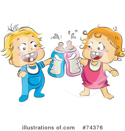 Baby Bottle Clipart #74376 by BNP Design Studio