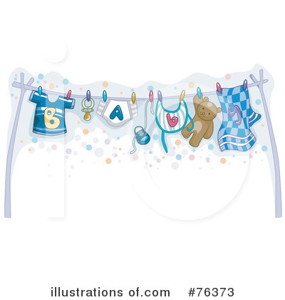 Royalty-Free (RF) Baby Clipart Illustration by BNP Design Studio - Stock Sample #76373