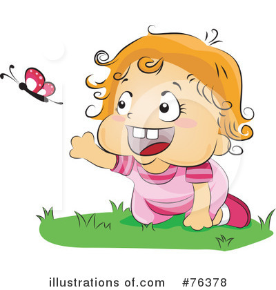 Royalty-Free (RF) Baby Clipart Illustration by BNP Design Studio - Stock Sample #76378