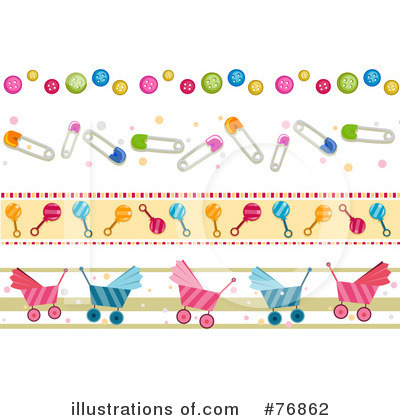 Royalty-Free (RF) Baby Clipart Illustration by BNP Design Studio - Stock Sample #76862
