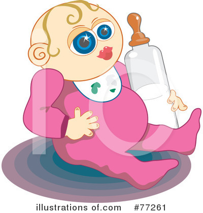 Royalty-Free (RF) Baby Clipart Illustration by Prawny - Stock Sample #77261