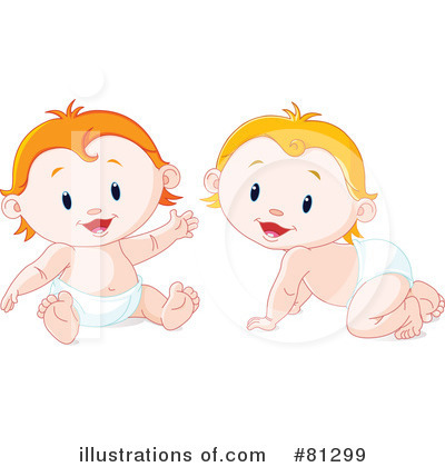 Royalty-Free (RF) Baby Clipart Illustration by Pushkin - Stock Sample #81299