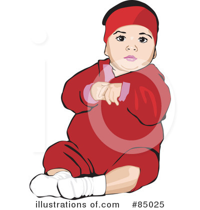 Baby Clipart #85025 by David Rey
