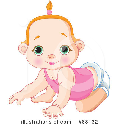 Royalty-Free (RF) Baby Clipart Illustration by Pushkin - Stock Sample #88132