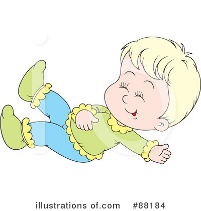 Royalty-Free (RF) Baby Clipart Illustration by Alex Bannykh - Stock Sample #88184