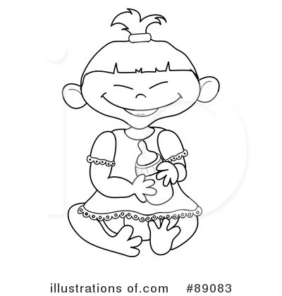 Royalty-Free (RF) Baby Clipart Illustration by Pams Clipart - Stock Sample #89083