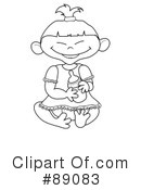 Baby Clipart #89083 by Pams Clipart