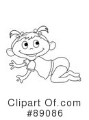 Baby Clipart #89086 by Pams Clipart