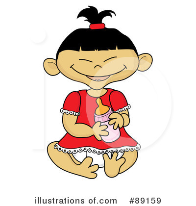 Royalty-Free (RF) Baby Clipart Illustration by Pams Clipart - Stock Sample #89159