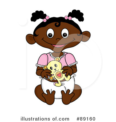 Royalty-Free (RF) Baby Clipart Illustration by Pams Clipart - Stock Sample #89160
