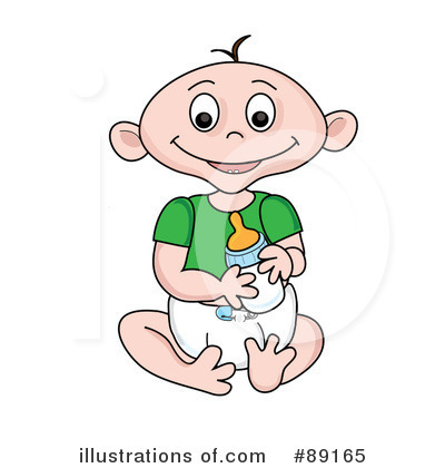 Royalty-Free (RF) Baby Clipart Illustration by Pams Clipart - Stock Sample #89165