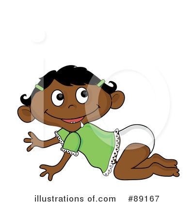 Royalty-Free (RF) Baby Clipart Illustration by Pams Clipart - Stock Sample #89167