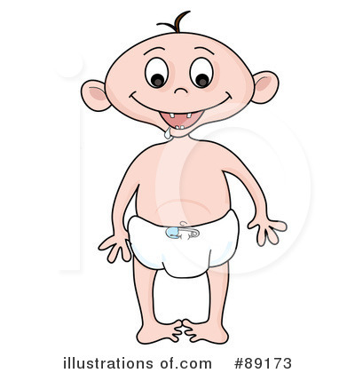 Royalty-Free (RF) Baby Clipart Illustration by Pams Clipart - Stock Sample #89173
