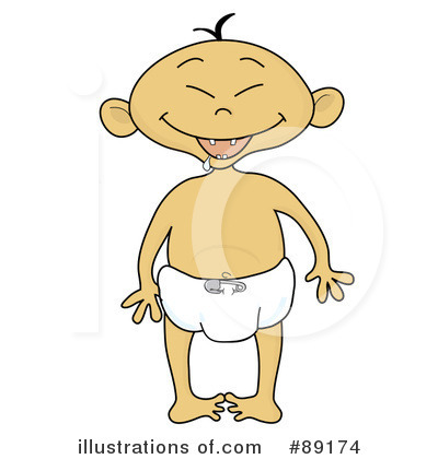Royalty-Free (RF) Baby Clipart Illustration by Pams Clipart - Stock Sample #89174