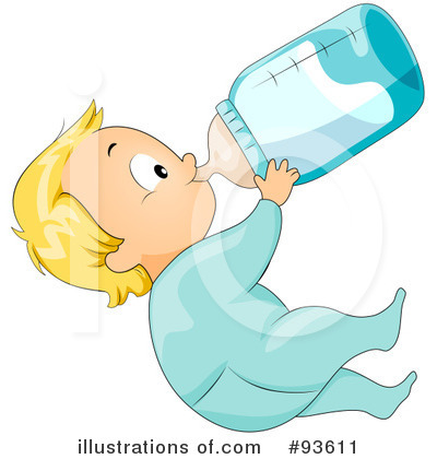 Royalty-Free (RF) Baby Clipart Illustration by BNP Design Studio - Stock Sample #93611