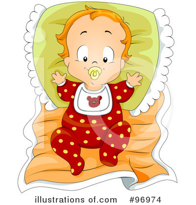 Royalty-Free (RF) Baby Clipart Illustration by BNP Design Studio - Stock Sample #96974