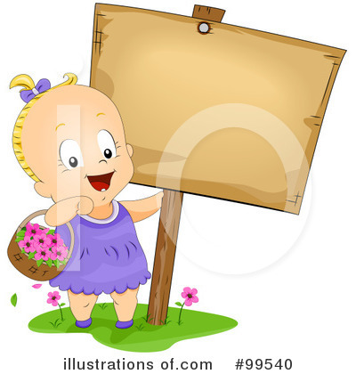 Royalty-Free (RF) Baby Clipart Illustration by BNP Design Studio - Stock Sample #99540