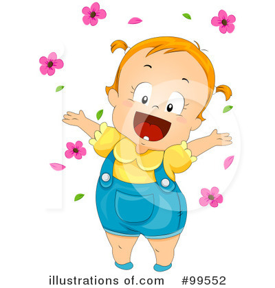 Royalty-Free (RF) Baby Clipart Illustration by BNP Design Studio - Stock Sample #99552