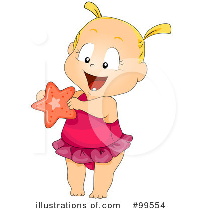 Royalty-Free (RF) Baby Clipart Illustration by BNP Design Studio - Stock Sample #99554