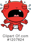Baby Devil Clipart #1207824 by Cory Thoman