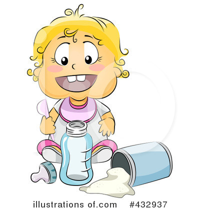 Royalty-Free (RF) Baby Formula Clipart Illustration by BNP Design Studio - Stock Sample #432937