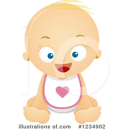 Baby Bib Clipart #1234902 by BNP Design Studio