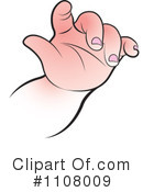 Baby Hand Clipart #1108009 by Lal Perera