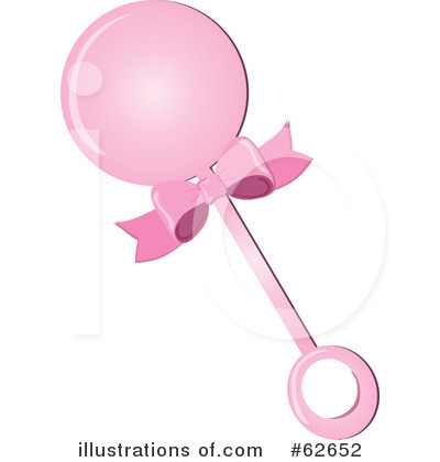 Royalty-Free (RF) Baby Rattle Clipart Illustration by Pams Clipart - Stock Sample #62652