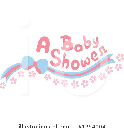 Royalty-Free (RF) Baby Shower Clipart Illustration by Cherie Reve - Stock Sample #1254004