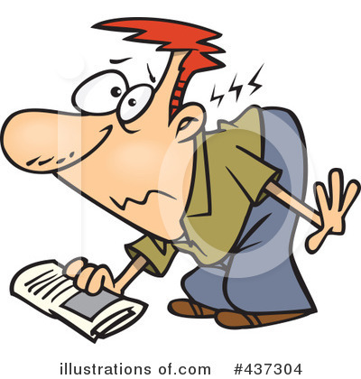 Newspaper Clipart #437304 by toonaday