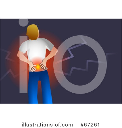 Royalty-Free (RF) Back Pain Clipart Illustration by Prawny - Stock Sample #67261