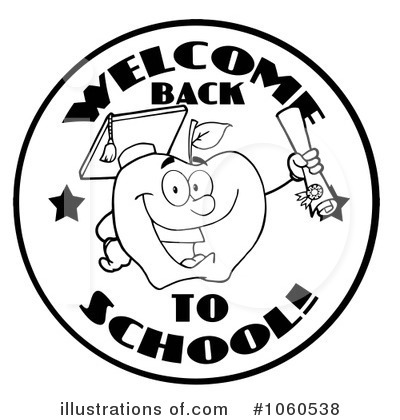 Royalty-Free (RF) Back To School Clipart Illustration by Hit Toon - Stock Sample #1060538