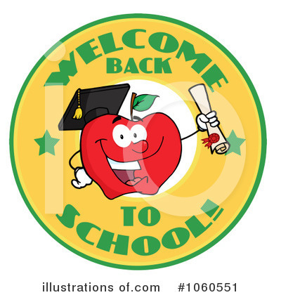 Royalty-Free (RF) Back To School Clipart Illustration by Hit Toon - Stock Sample #1060551