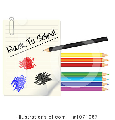 Royalty-Free (RF) Back To School Clipart Illustration by vectorace - Stock Sample #1071067