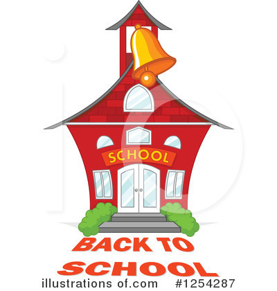 Royalty-Free (RF) Back To School Clipart Illustration by Pushkin - Stock Sample #1254287