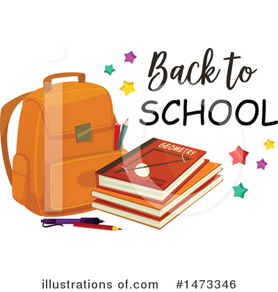 Royalty-Free (RF) Back To School Clipart Illustration by Vector Tradition SM - Stock Sample #1473346