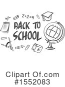 Back To School Clipart #1552083 by Vector Tradition SM