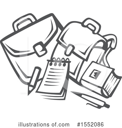 Bag Clipart #1552086 by Vector Tradition SM