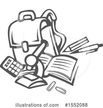 Microscope Clipart #1552088 by Vector Tradition SM