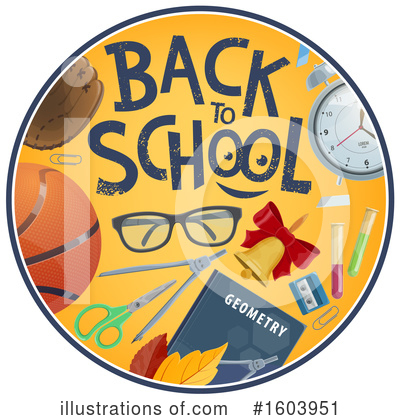 Royalty-Free (RF) Back To School Clipart Illustration by Vector Tradition SM - Stock Sample #1603951