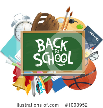 Royalty-Free (RF) Back To School Clipart Illustration by Vector Tradition SM - Stock Sample #1603952