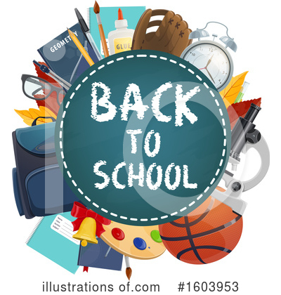 Royalty-Free (RF) Back To School Clipart Illustration by Vector Tradition SM - Stock Sample #1603953