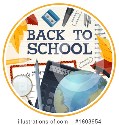 Royalty-Free (RF) Back To School Clipart Illustration by Vector Tradition SM - Stock Sample #1603954