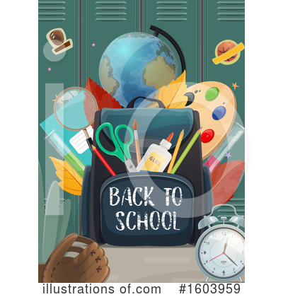 Royalty-Free (RF) Back To School Clipart Illustration by Vector Tradition SM - Stock Sample #1603959
