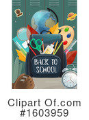 Back To School Clipart #1603959 by Vector Tradition SM