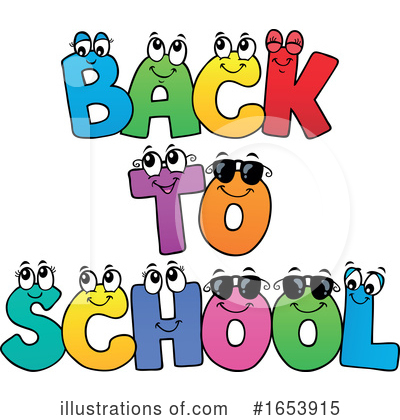 Royalty-Free (RF) Back To School Clipart Illustration by visekart - Stock Sample #1653915